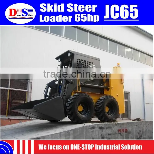 China Skid Loader 65hp Hydraulic Joystick Skid Steer Loader JC65 Bobcat Skid Steer Loader photo-5