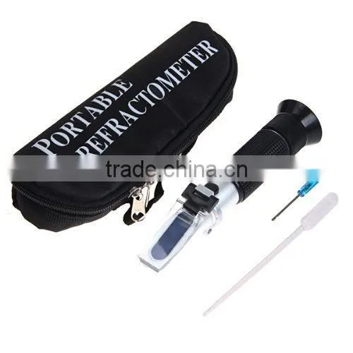 Black Rubber Strip Brix & Beer Sugar Wine Wort SG 0-32% Refractometer photo-2