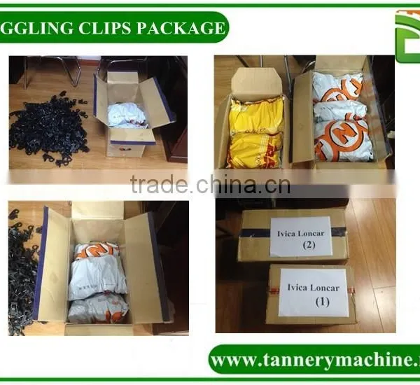 Auto Nylon Toggling Machine Clips for Leather Toggling photo-3