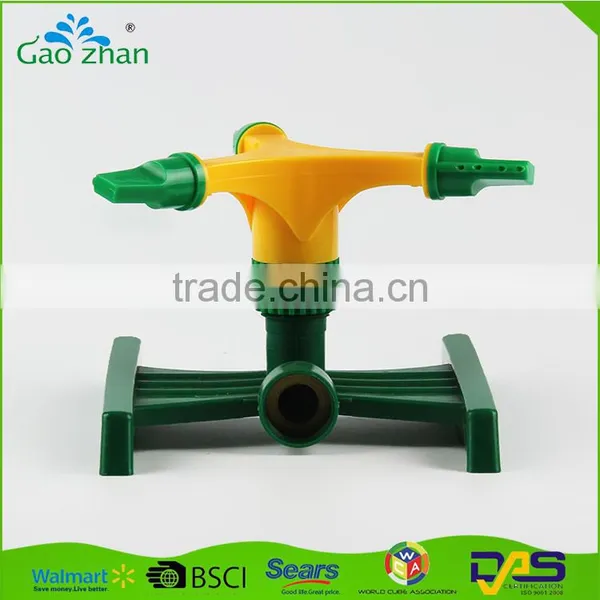 PLASTIC 3-ARM Farm Water Rotary Sprinkler Agricultural for Irrigation Hoses photo-4