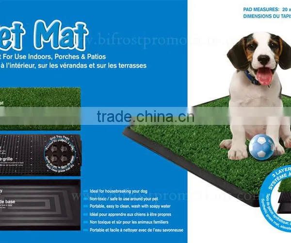 Best Sell Train Dog Accessories Artificial Grass Mat Pet Dog Pee Pad photo-6