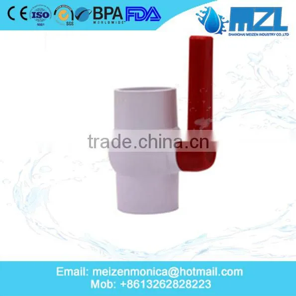 MZL 1/2",3/4",1",1-1/4",1-1/2",2" PVC Ball Valves photo-4