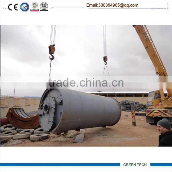Tyre Recycling Machine Getting Tyre Oil by Pyrolysis Way 10 Ton per Day Processing Capacity photo-6