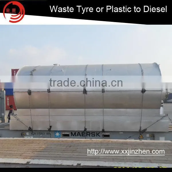 2016 Latest And Best Waste Tyre Pyrolysis Plant To Fuel Oil photo-5