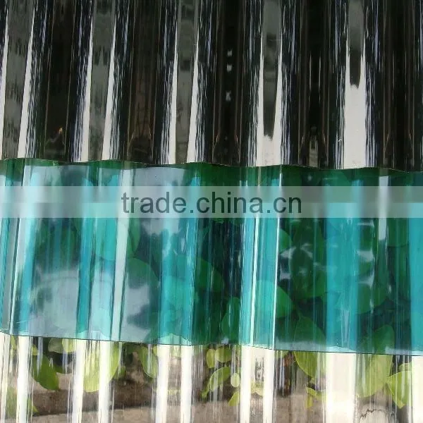 Corrugated Polycarbonate Roofing Sheet, PC Corrugated Panels for Roofing photo-2