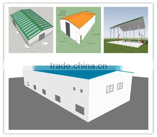 Prefabricated Construction Design Steel Structure Factory Shed photo-6