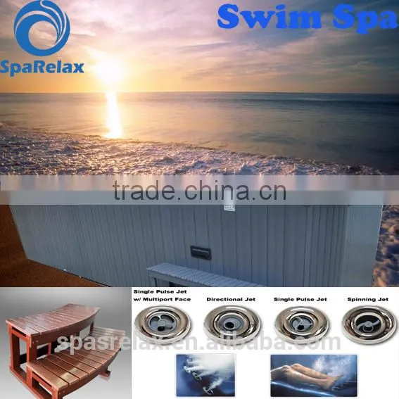 2015 Large Outdoor Hot Sell Lucite Acrylic Spa Pools for Family photo-4