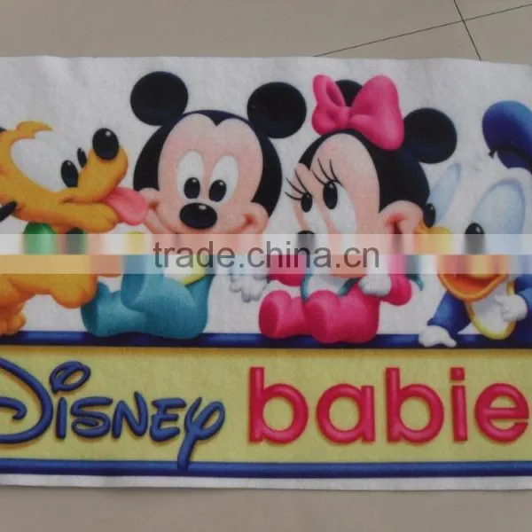 Custom Print Logo Rubber Carpet photo-4