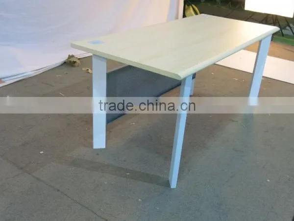Elegant Simple Knock Down Office Conference Table Computer Desk Meeting Table Desktop Computer Desk With Modesty Panel photo-2