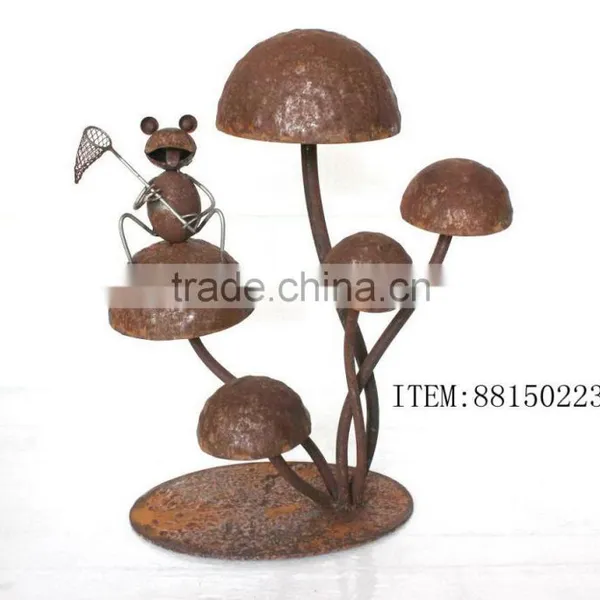 Garden Decoration Metal Mushroom photo-3