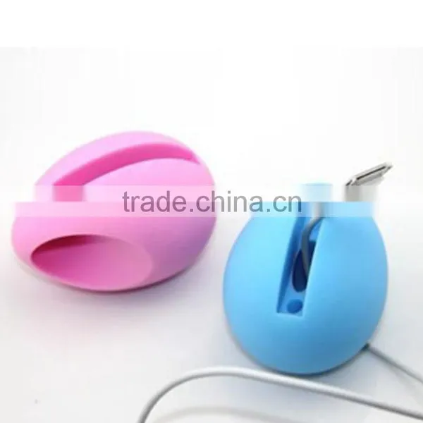 2016 Best Christmas Gift Cheap Mini Speaker Egg Shaped Silicone Speaker for IPhone 5/5S photo-6
