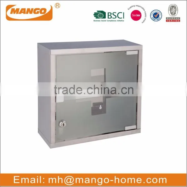 Wall Mounted Stainless Steel Bathroom Cabinet photo-4