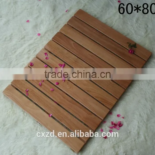 Promotional Good Quality Eco-friendly Wooden Bath Mat photo-2