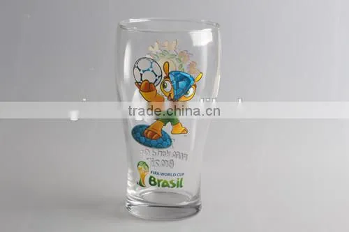 Promotion 2016 Hot Sale New Products Customized Glass Beer Cup photo-3