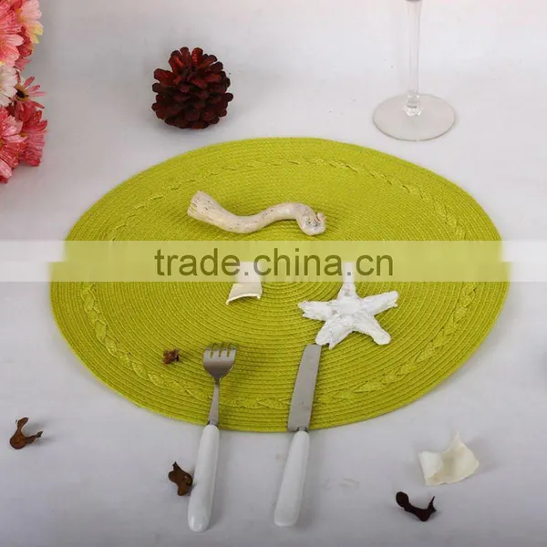 Cotton Table Place Mat and Coaster Set / Dining Table Mat photo-3