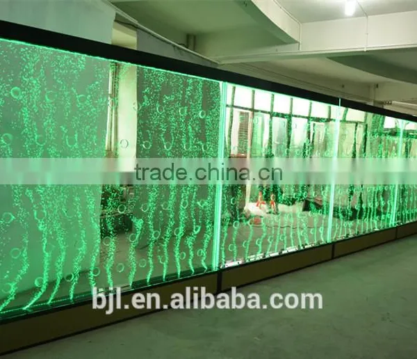 Bar Decorative Screen Room Divider Acrylic Led Water Bubble Wall photo-2