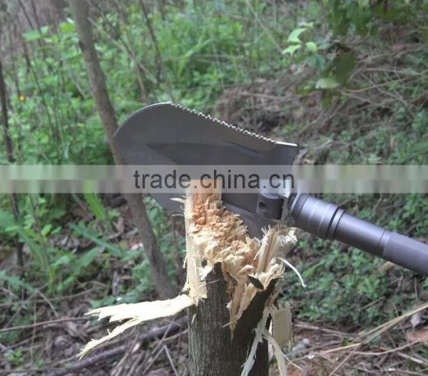 2015 New Model Multifunction Foldingt Gardon Tool for Digging Cutting Chopping and Light photo-3