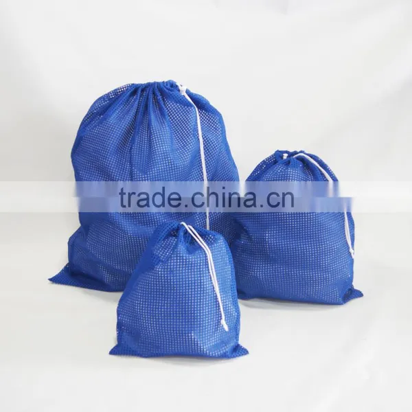 Large Polyester Sewing Drawstring Mesh Net Bags