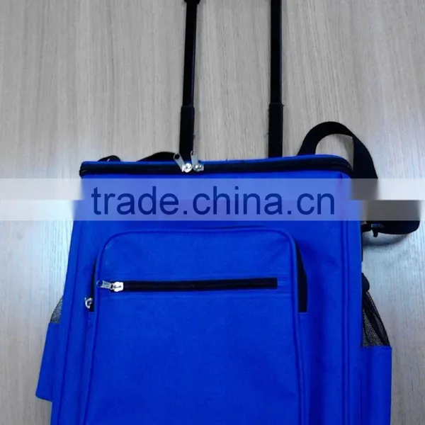 High Quality Heavy Duty 48 Cans Insulated Cooler Bag With Wheels photo-2