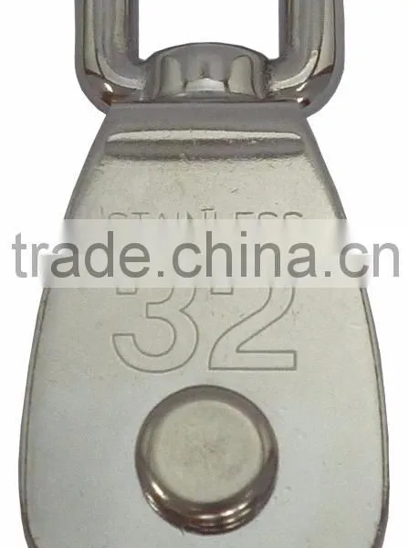 Stainless Steel Single Wheel Cable Pulley photo-2