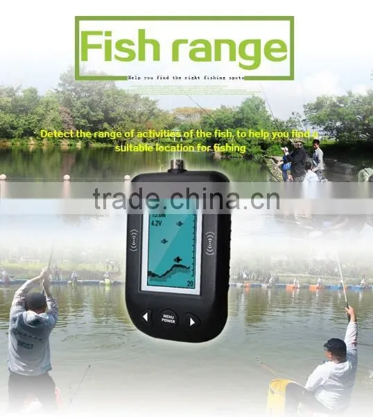 9m Smart Sonar Fish Finder Water Temperature Display & Shallow Water Alarm Fish Finder photo-4