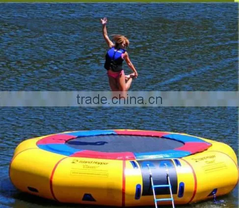 Factory Price Inflatable Water Trampoline Inflatable Sea Trampoline Floating Island Sale photo-2