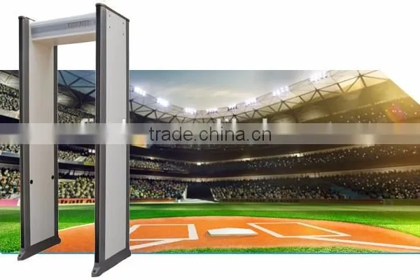 High Quality 6 Zones Door Frame Walk Through Metal Detector Door photo-3