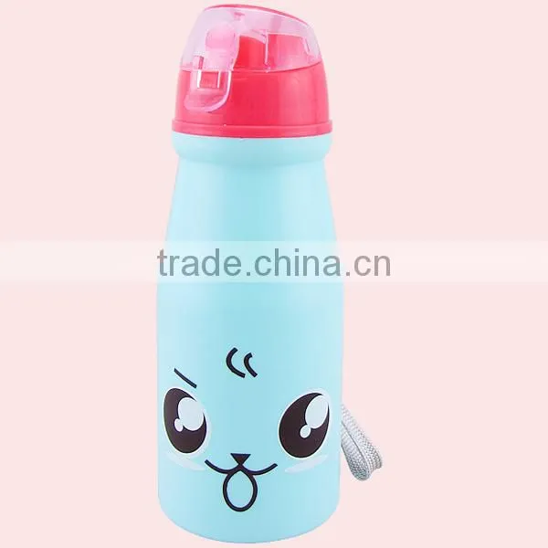 450ML Carton Plastic Sport Water Bottle With Straw photo-4