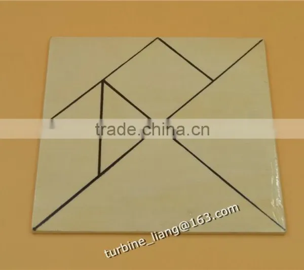 DIY Wooden Tangram for Teaching Tool photo-3