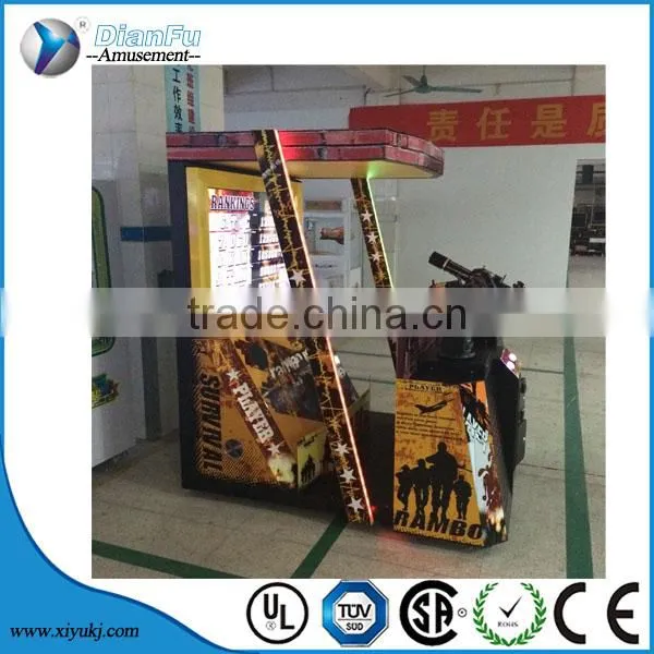 47 Inch Rambo Amusement Machine Gun Shooting Game DF-035/Rambo Shooting Game Machine/coin Operated Shooting Simulator for Sale photo-4