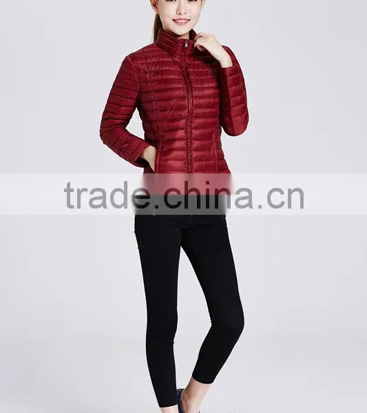 Outdoor Lightweight Ladies Duck Down Jacket photo-5