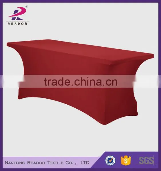 2017 New Arrival Spandex Rectangle Table Cloth/table Cover for Event photo-3