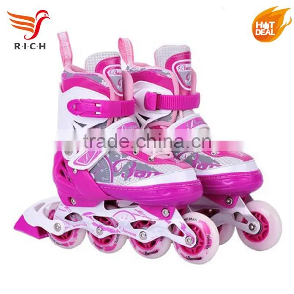 Kids Footwear Flashing Roller Inline Skate Shoe for Sale photo-2