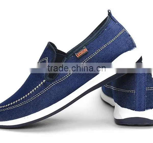 High Quality Canvas Casual Shoes Men Walking Sneakers China Factory photo-4