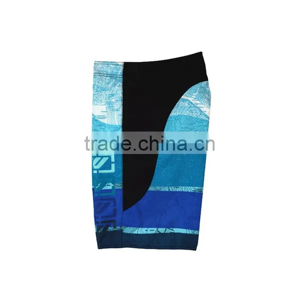 Mens Board Shorts Polyester Summer Full Print Beach Shorts photo-4