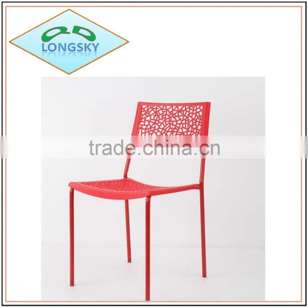Beautiful Fashion Cheap New Style High Quality Cheap Outdoor Plastic Bright Colored Chair photo-3
