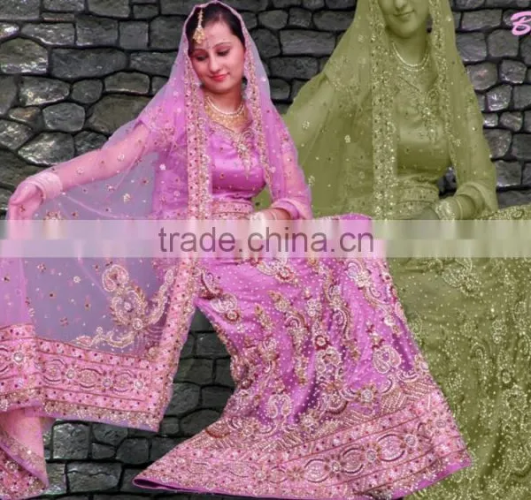 Designer Embroidered Bridal Lehenga photo-6