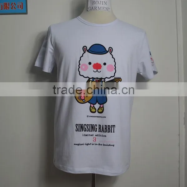 Factory Custom Leather Sleeve t Shirt Wholesale Cotton photo-2