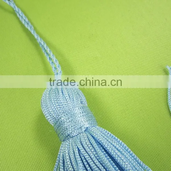 Fast Delivery High Quality Colorful Silk Tassel for Fringe Tassel Trim Decorative photo-4