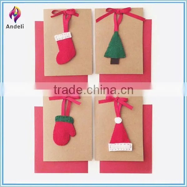 2015 Christmas Greeting Card,handmade Christmas Cards,christmas Cards With Recyclable Material photo-6