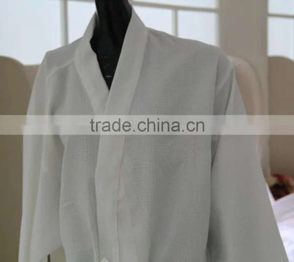 100% Cotton Hotel Waffle Bath Robe photo-2