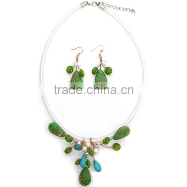 Hot Sale Kallaite Jewelry Set Fashion Jewelry Customized Jewelry photo-2