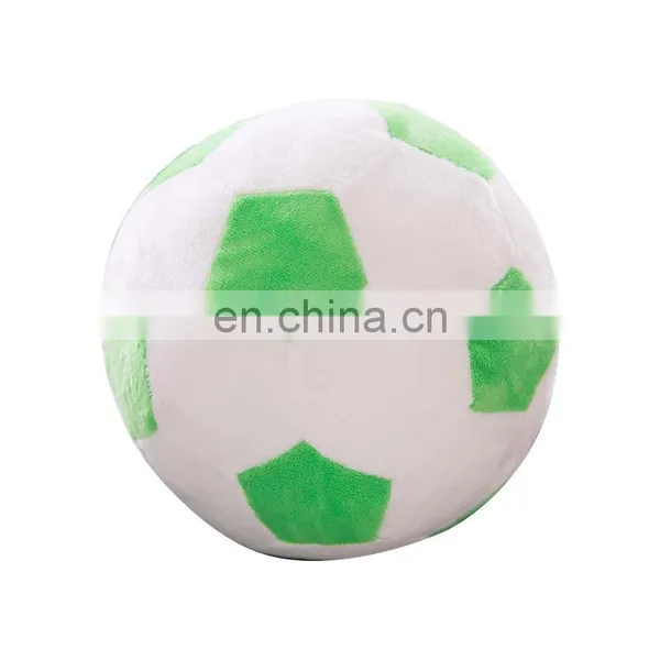 Plush Soccer Ball Round Shape Pillow Low MOQ Custom Throw Pillows photo-3