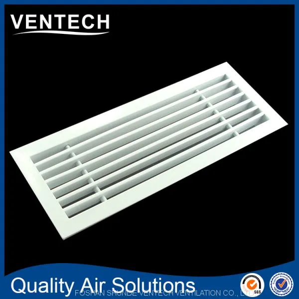 Air Conditioner Supply Air Vent Diffuser Aluminum Linear Slot Grille Linear Bar Grille photo-2