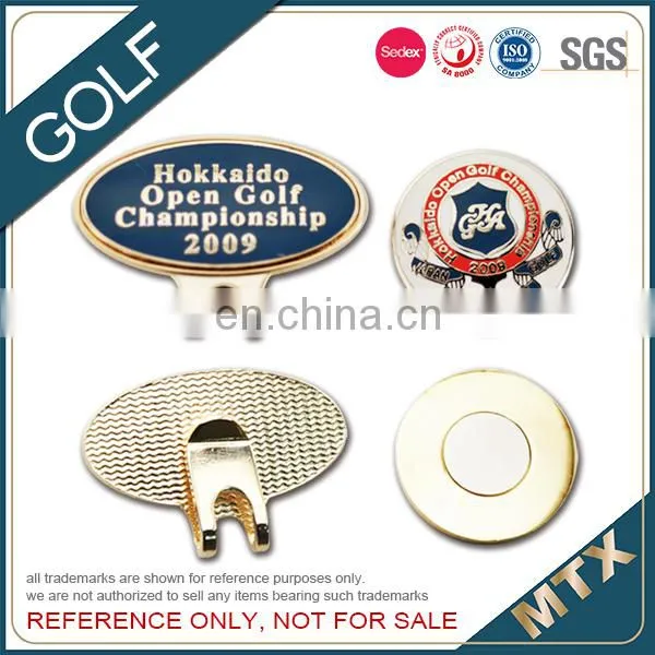 2016 Customised Golf Marker Hat Clip /clip Ball Marker photo-5