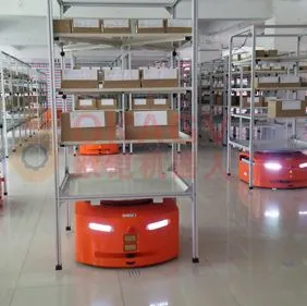 Kiva Type ELFIN Automated Guided Vehicle Warehouse Logistics AGV Robot photo-2