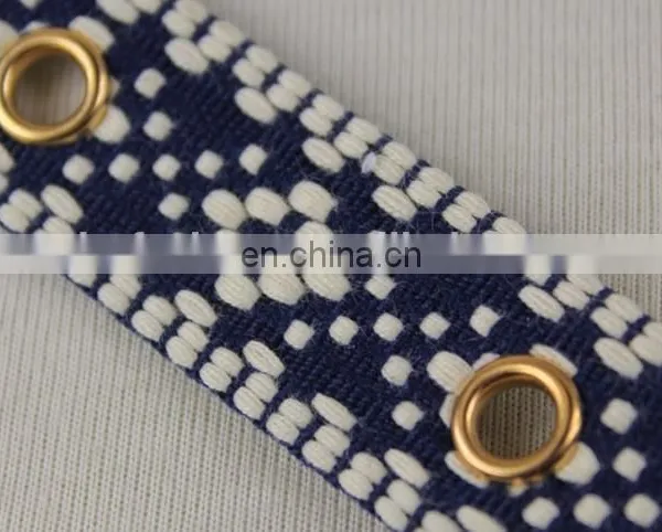 Wholesale Polyester Jacquard Ethnic Eyelet Ribbon Trim photo-4