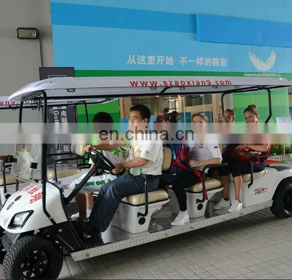 Hot Selling 4.4KW 48 Volt 12 Seats Electric Golf Cart With CE Certificate From OEM Factory