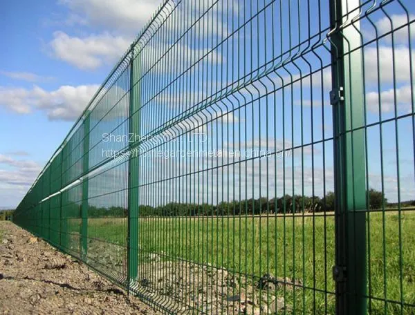 Welded Wire Mesh Fence Panel in Europe Style