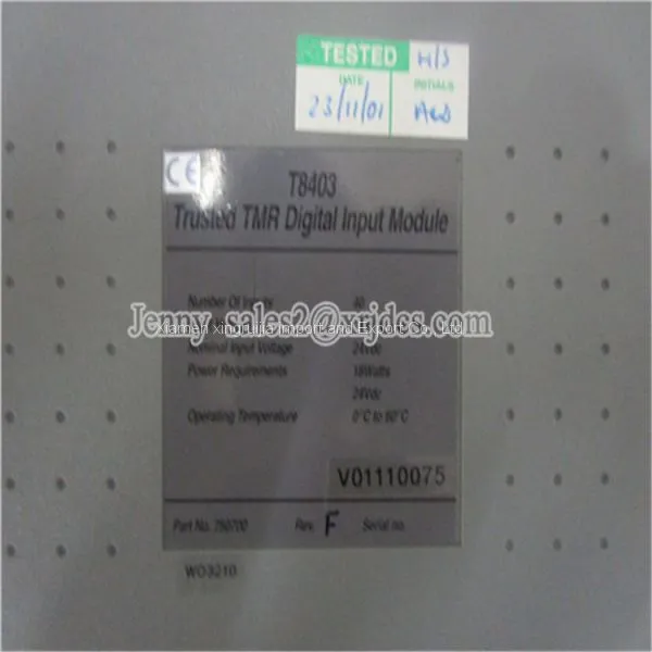 New In Stock TRIPLEX T8461 PLC DCS MODULE CPU